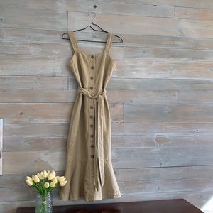 Summer Dress Size 2 Tan